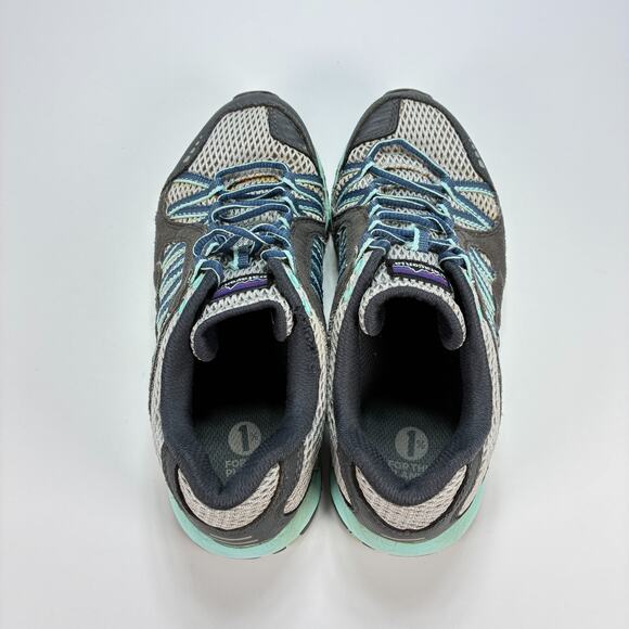 Patagonia Fore Runner Evo Dark Gray Brown Trail Running Shoes Women’s Size 7 - Picture 6 of 11